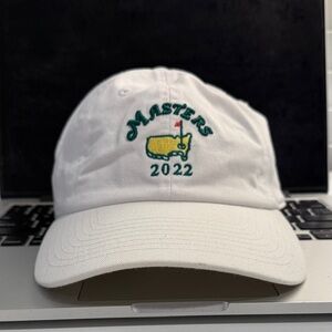 White Masters 2022 Cap